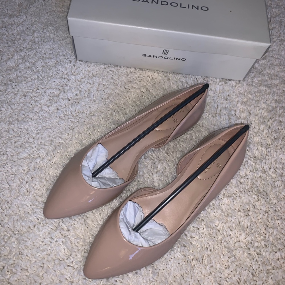 Bandolino Nude PU Flats